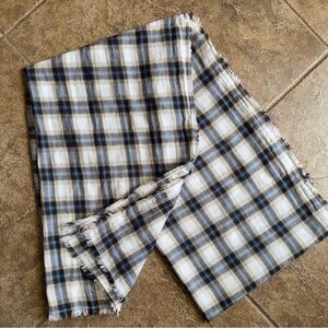 GUC - UNISEX - GAP Plaid Fringe Scarf Shawl